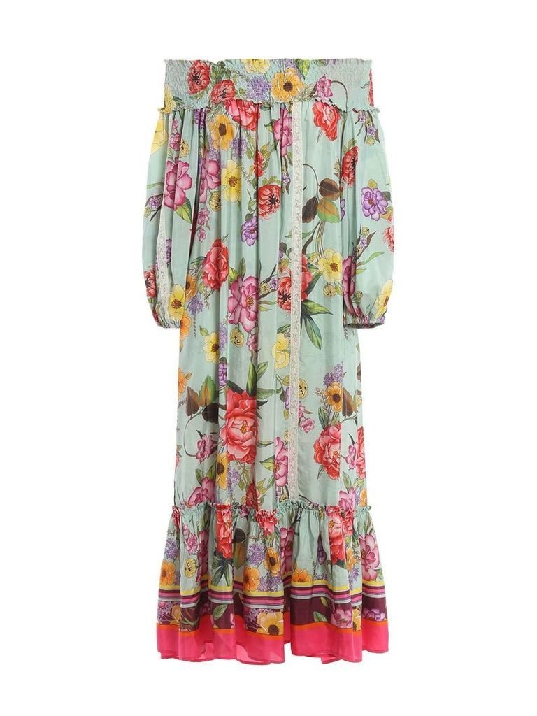 Parosh Floral Print Dress