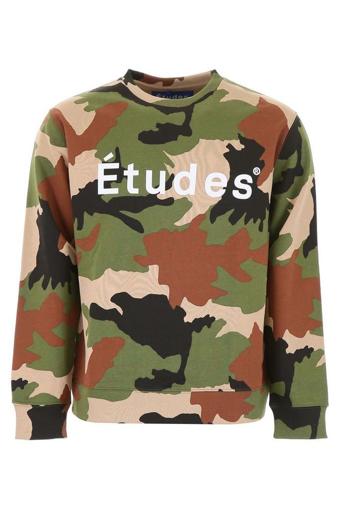 Ã‰tudes Camouflage Logo Sweatshirt