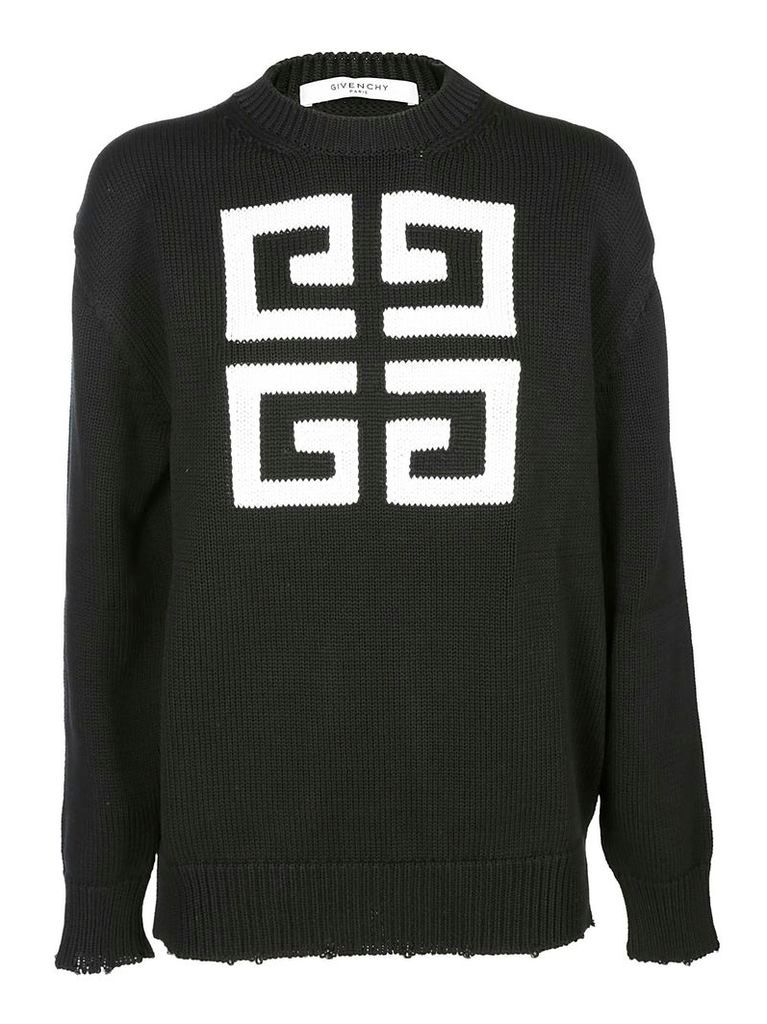 Givenchy Logo Knit Sweatshirt
