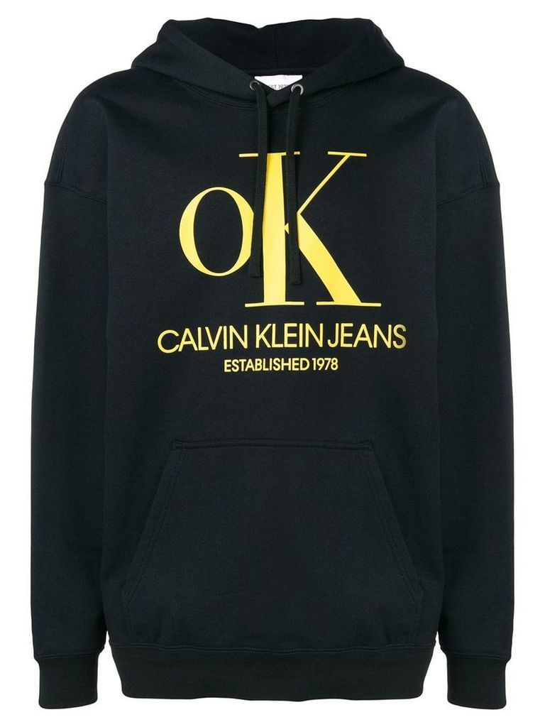 Calvin Klein Logo Print Hoodie