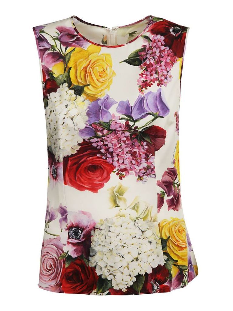 Dolce & Gabbana Floral Print Blouse