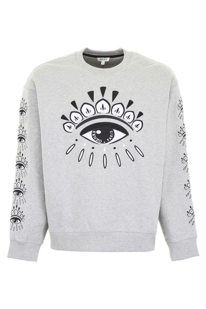 Kenzo Sweatshirt With Eye Embroidery