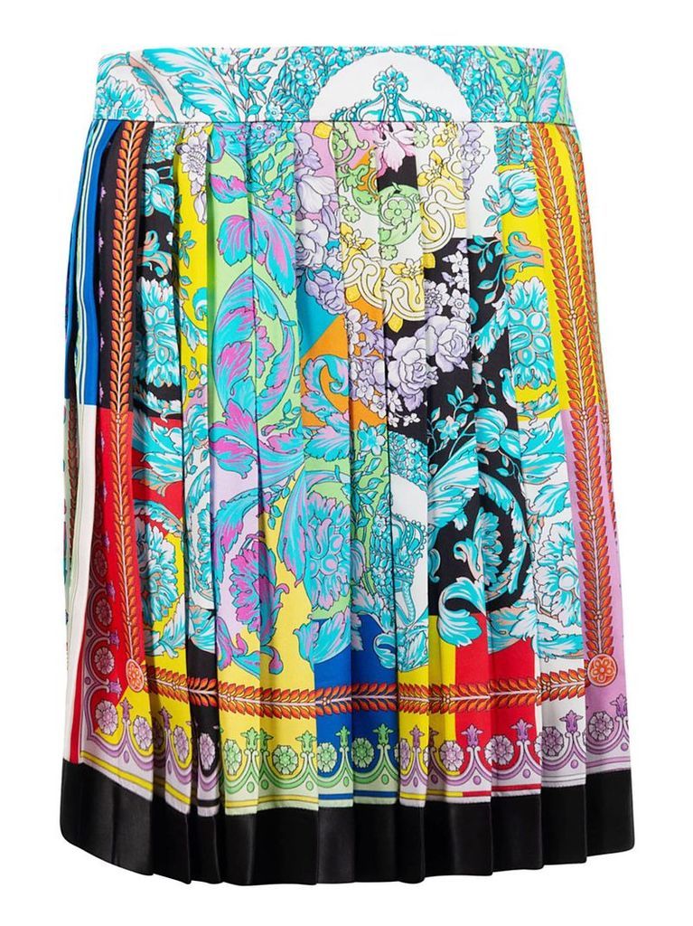 Versace Pleated Skirt