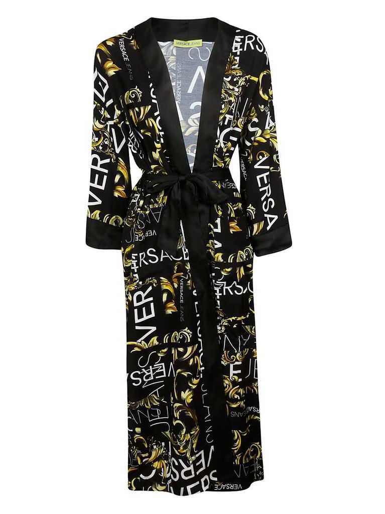 Versace Printed Kimono Coat