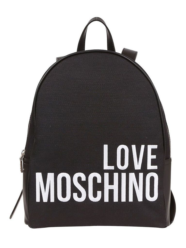 Love Moschino Embroidered Backpack