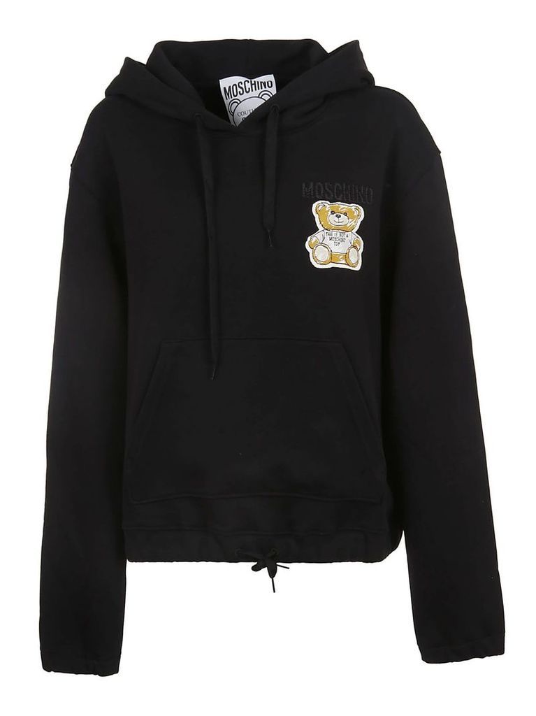 Moschino Embroidered Oversized Hoodie