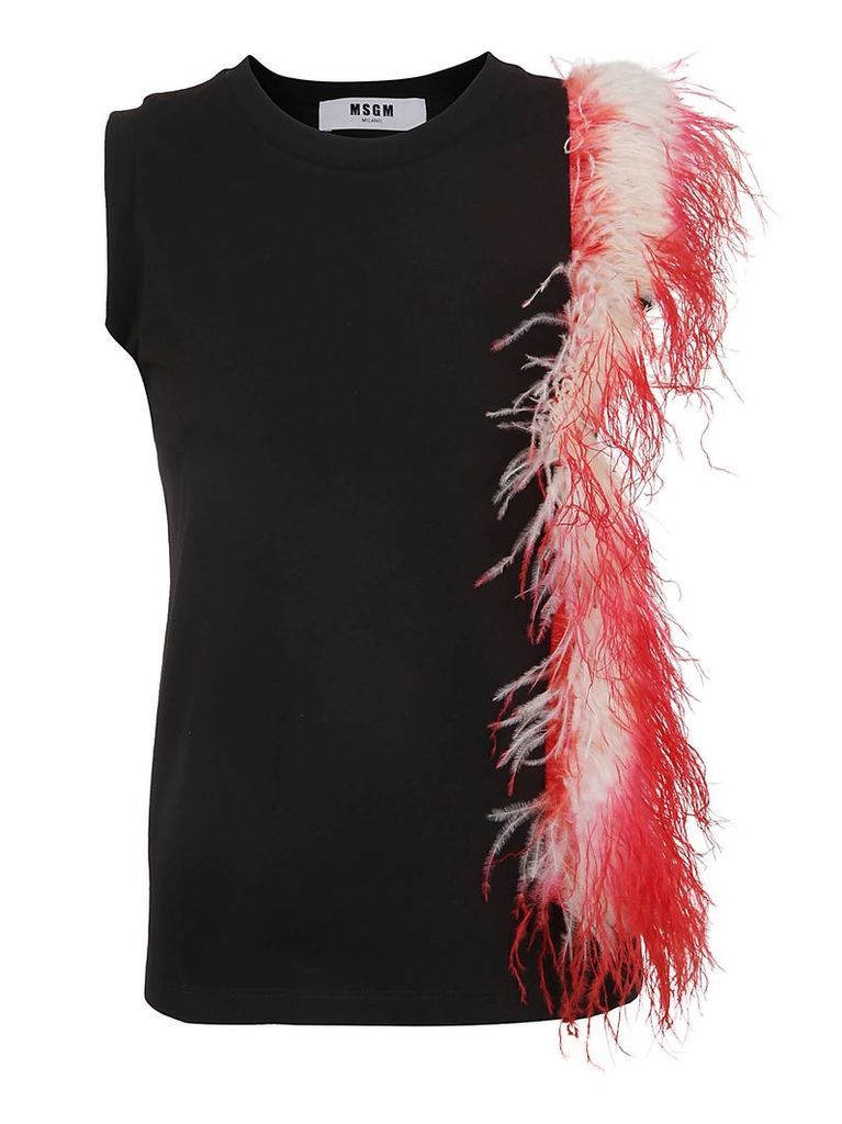 MSGM Feathered Top