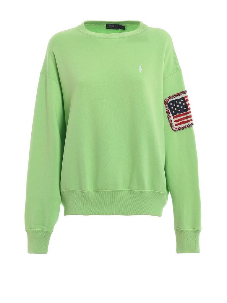 Polo Ralph Lauren American Flag Cotton Sweatshirt