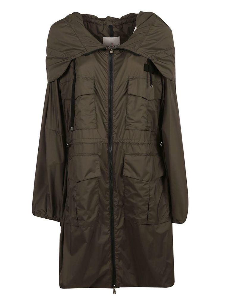 Moncler Zip Hooded Raincoat