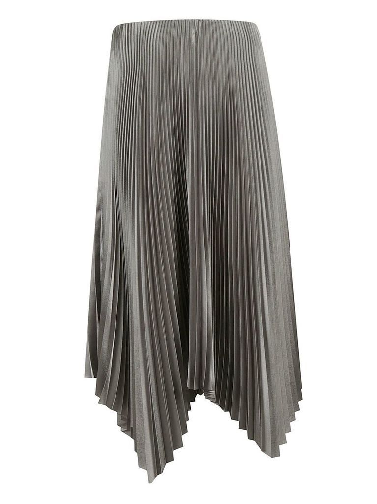 Fabiana Filippi Asymmetric Pleated Skirt