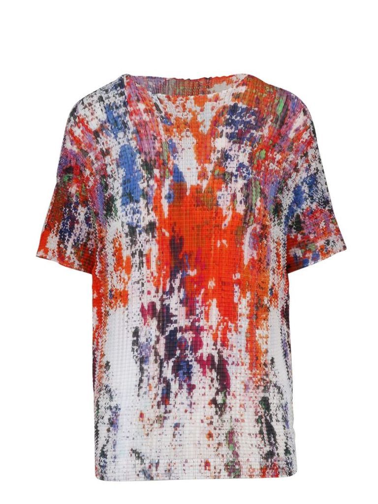 Issey Miyake Patterned T-shirt