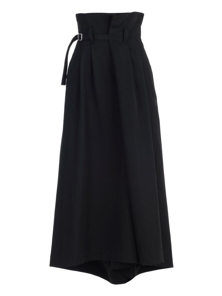 Y's Belted Asymmetric Skirt