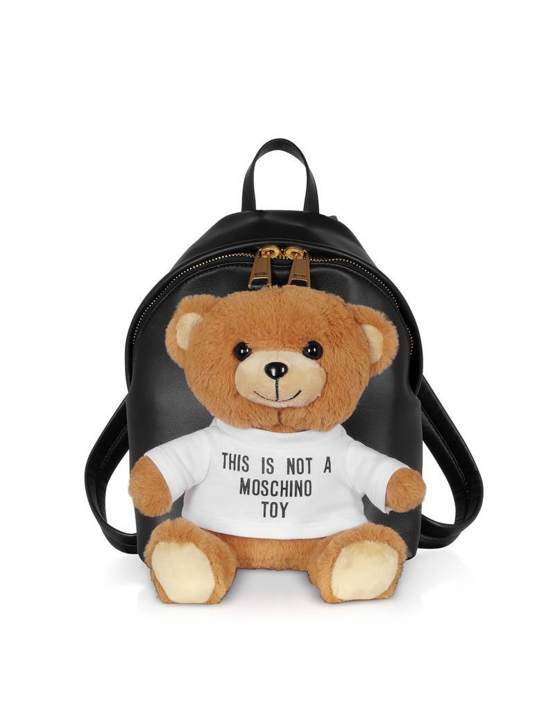 Moschino Teddy Soft Toy Mini Backpack