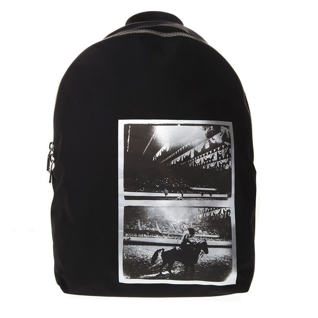 Calvin Klein Andy Warhol Black Nylon Backpack
