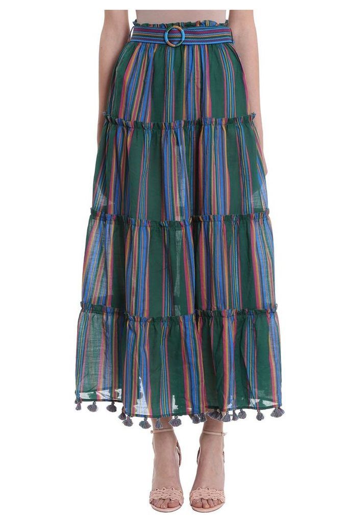 Zimmermann Allia Stripe Skirt