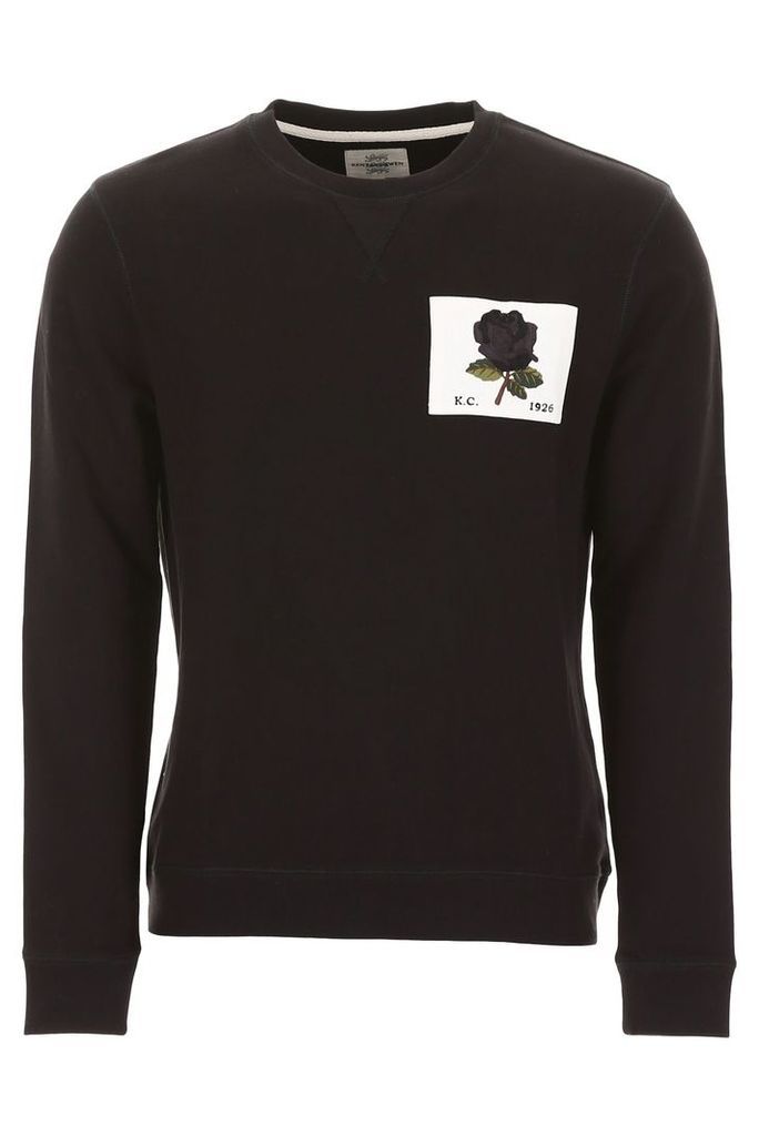Kent & Curwen Sweatshirt With Roses Patch