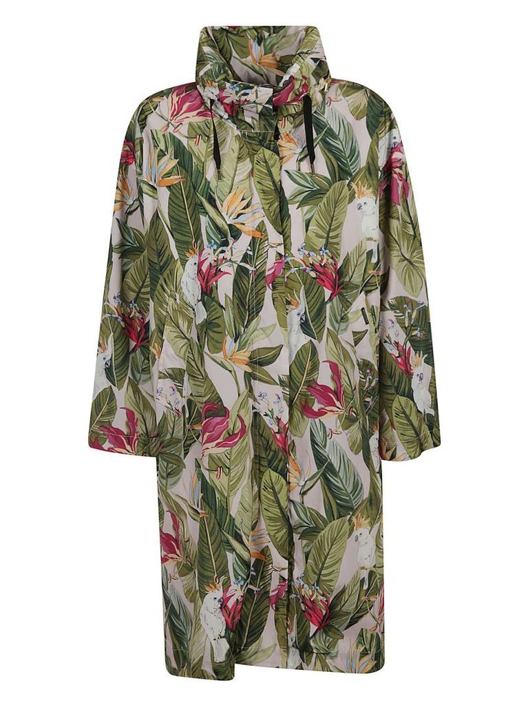 Woolrich Leaf Print Coat