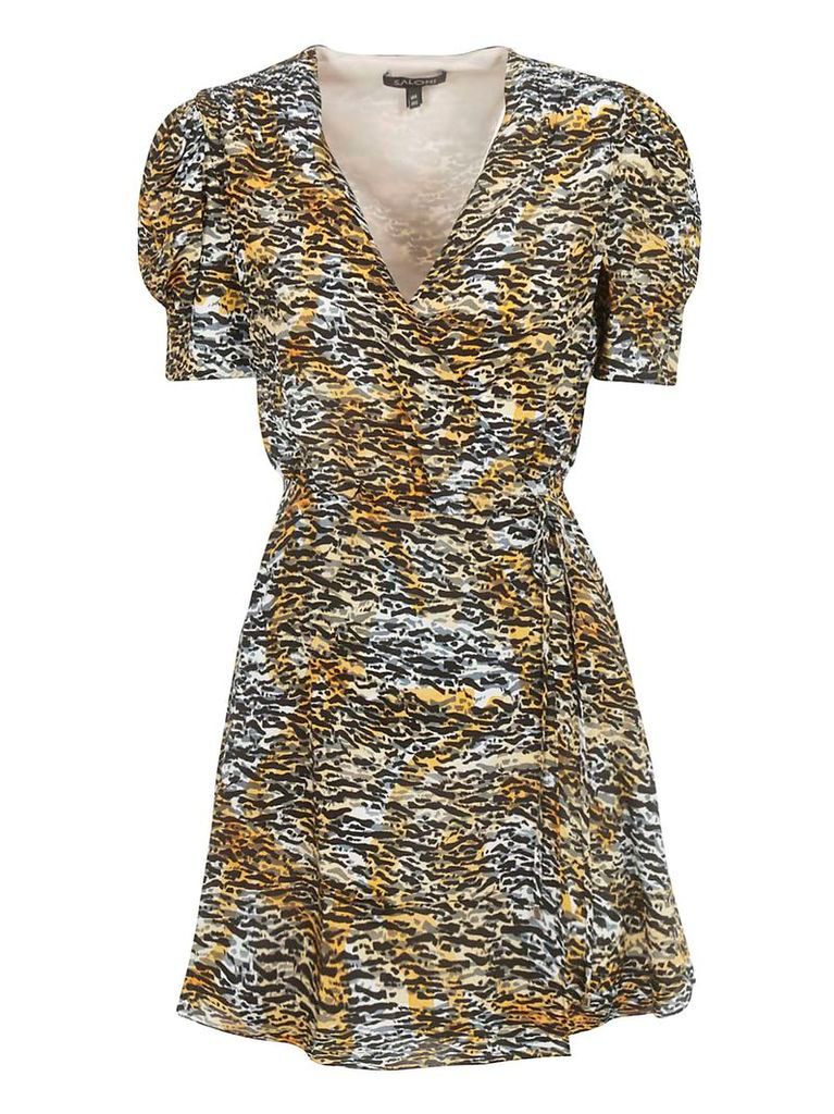 Saloni Ink Tiger Dress