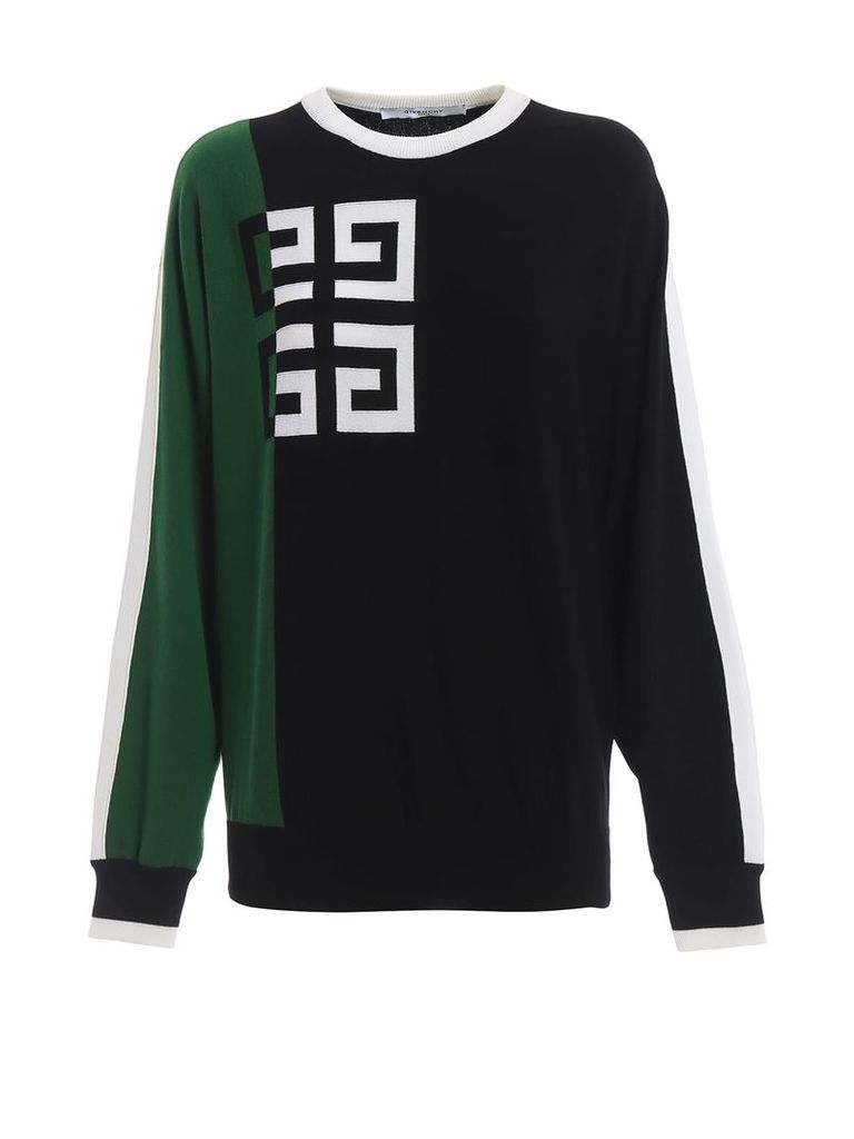 Givenchy Contrast Logo Sweater