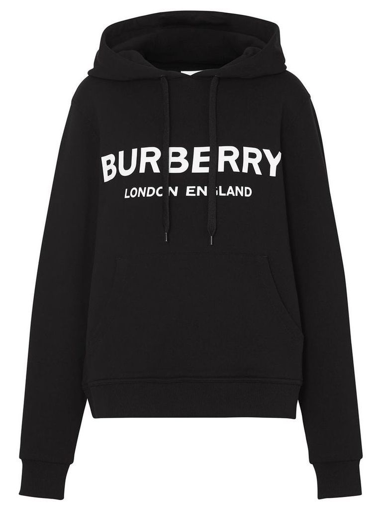 Burberry Logo Print Hoodie