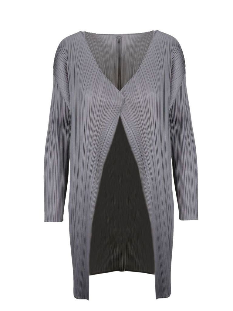 Pleats Please By Issey Miyake Micro Pleated Coat