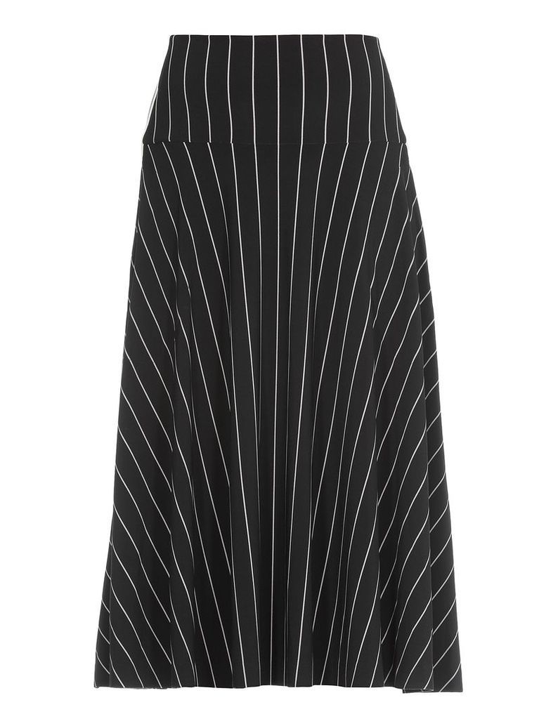 Norma Kamali Striped Skirt