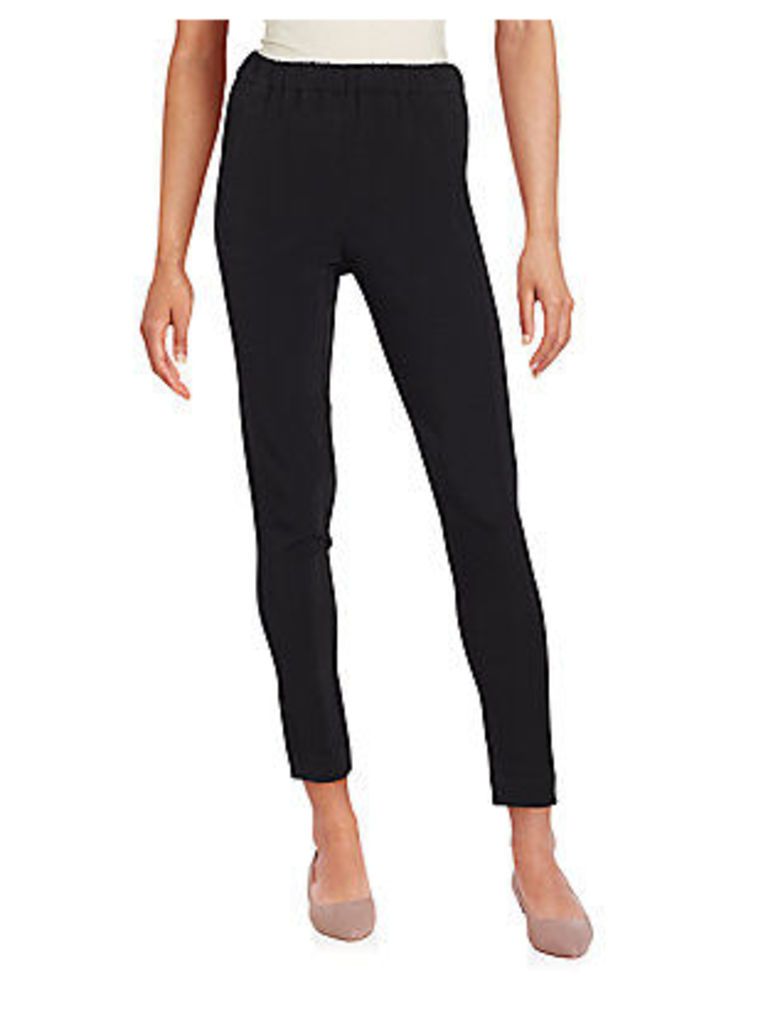 Thorene Solid Ankle-Length Pants