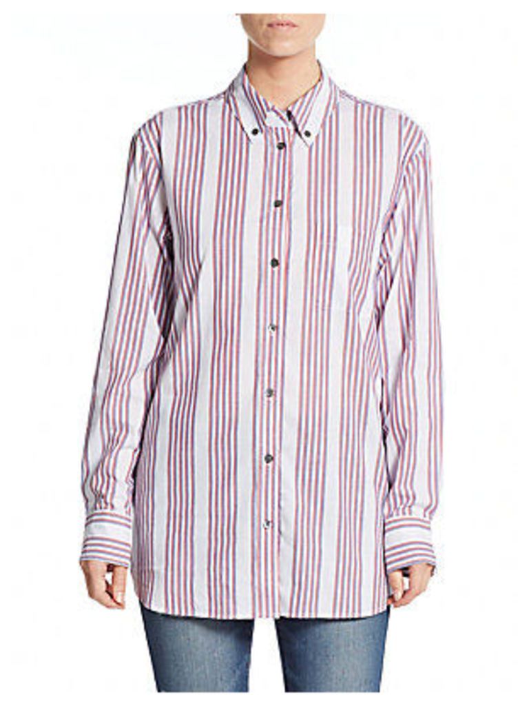 Margaux Striped Button-Down Shirt