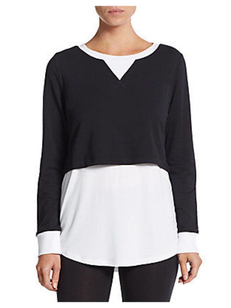 Two-Tone Double Layered Top