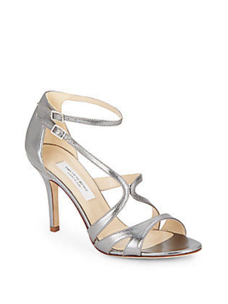 Rylie Metallic Leather Sandals