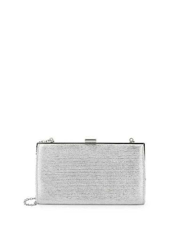 Metallic Convertible Clutch