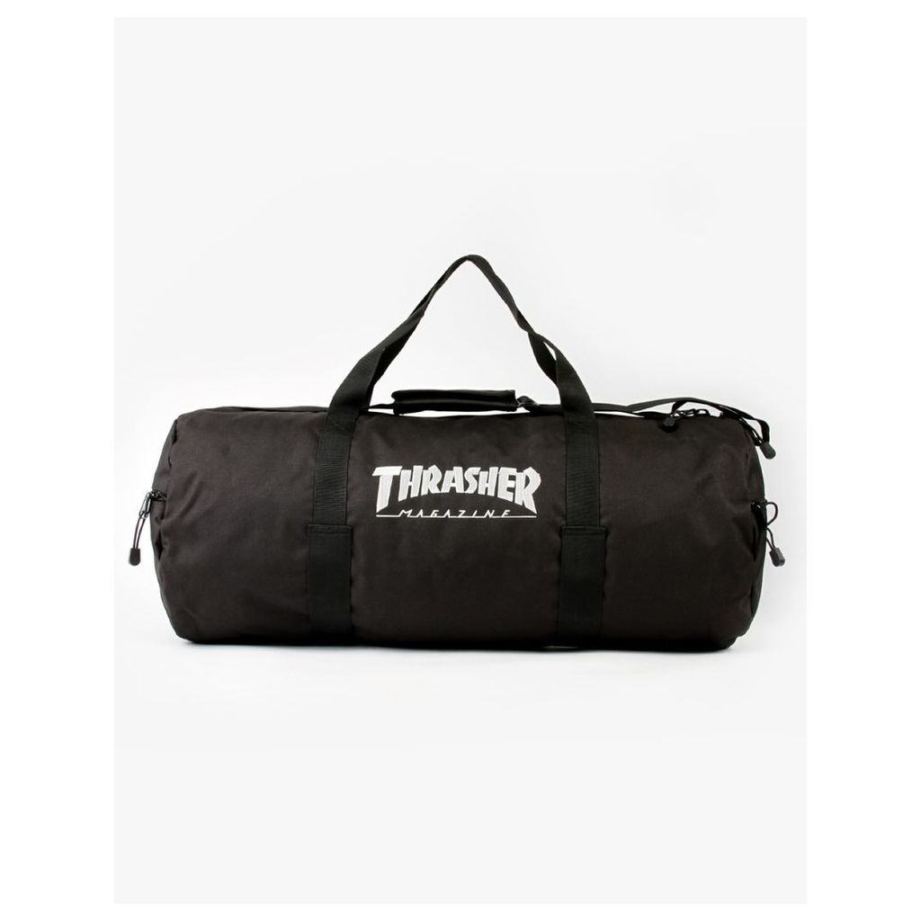 Thrasher Skate Mag Logo Duffle Bag - Black (One Size Only)