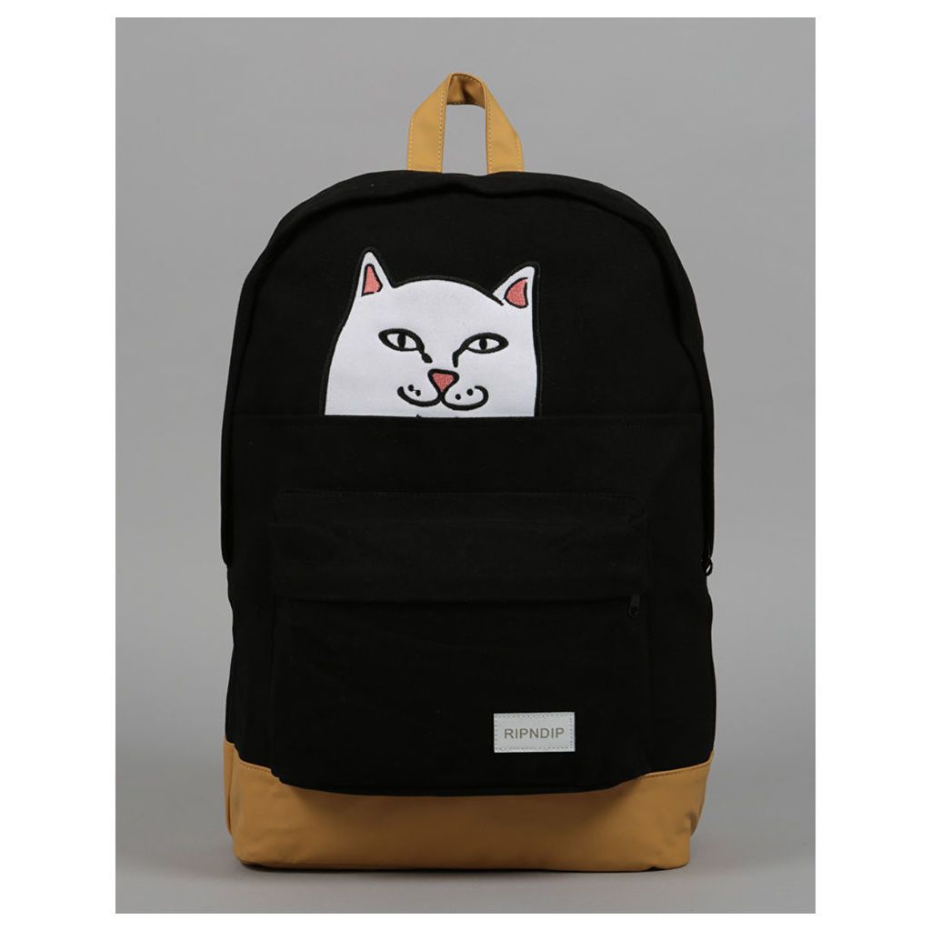 RIPNDIP Lord Nermal Backpack - Black (One Size Only)