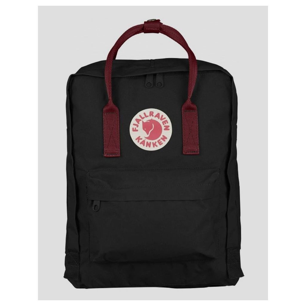 FjÃ¤llrÃ¤ven KÃ¥nken Backpack - Black/Ox Red (One Size Only)