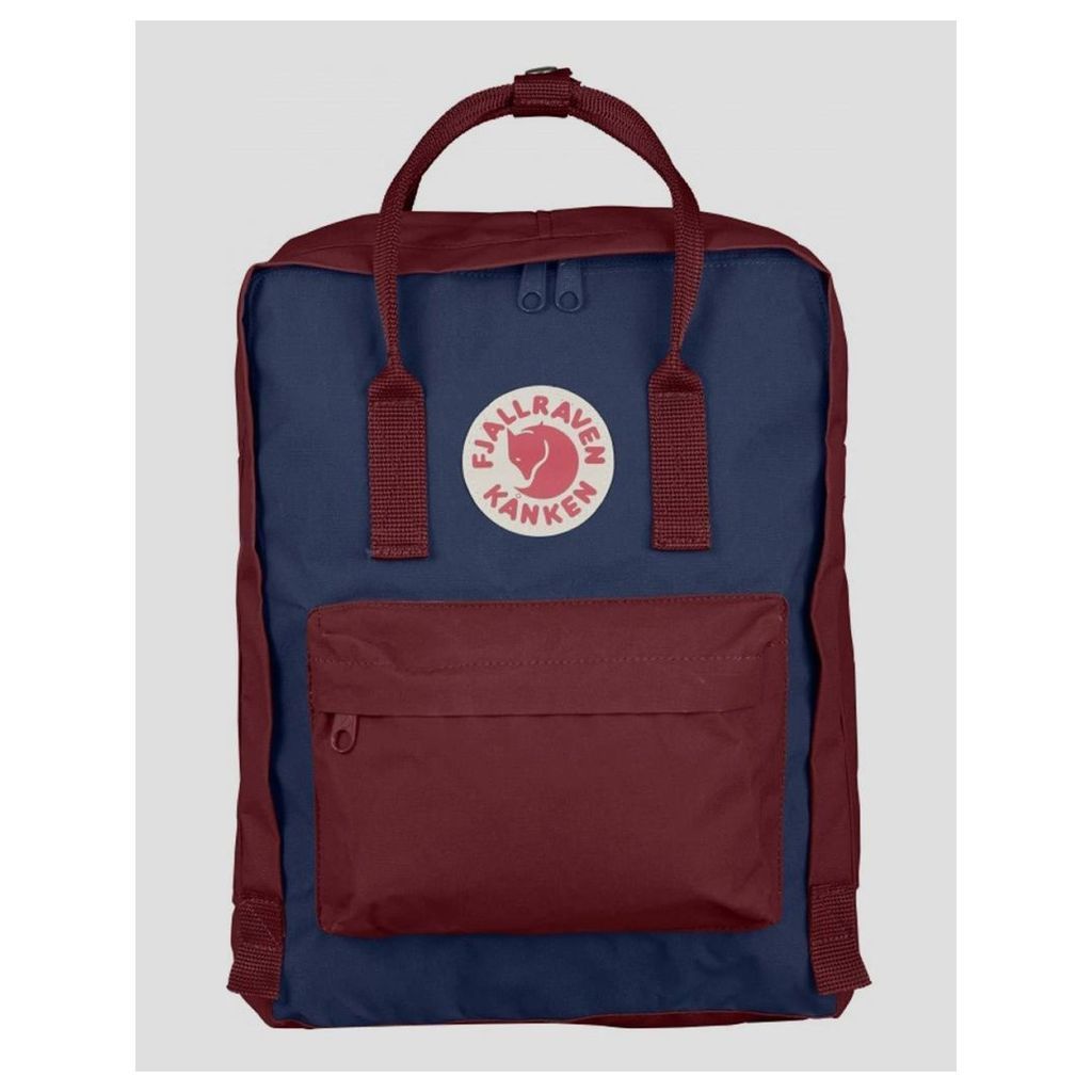 FjÃ¤llrÃ¤ven KÃ¥nken Backpack - Royal Blue/Ox Red (One Size Only)