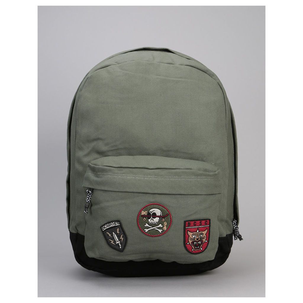 DC Backstack Canvas Backpack - Vintage Green (One Size Only)