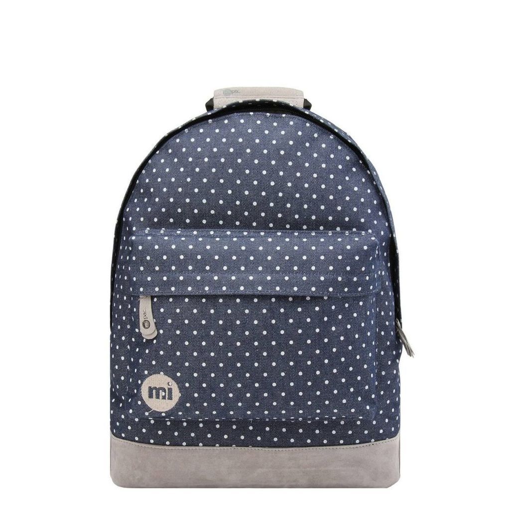 Mi-Pac Denim Spot Backpack - Indigo/White (One Size Only)