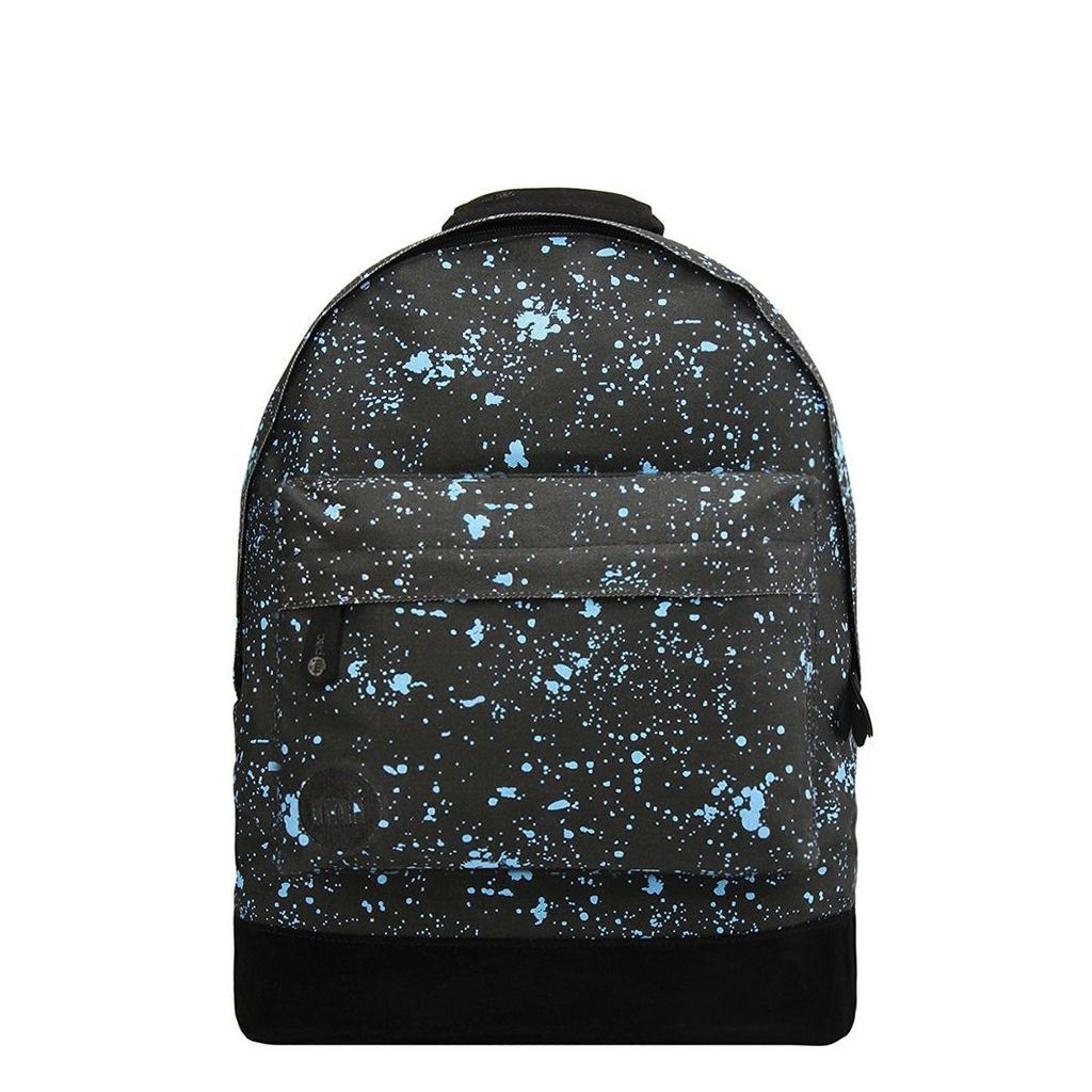 Mi-Pac Splattered Backpack - Blue/Black (One Size Only)