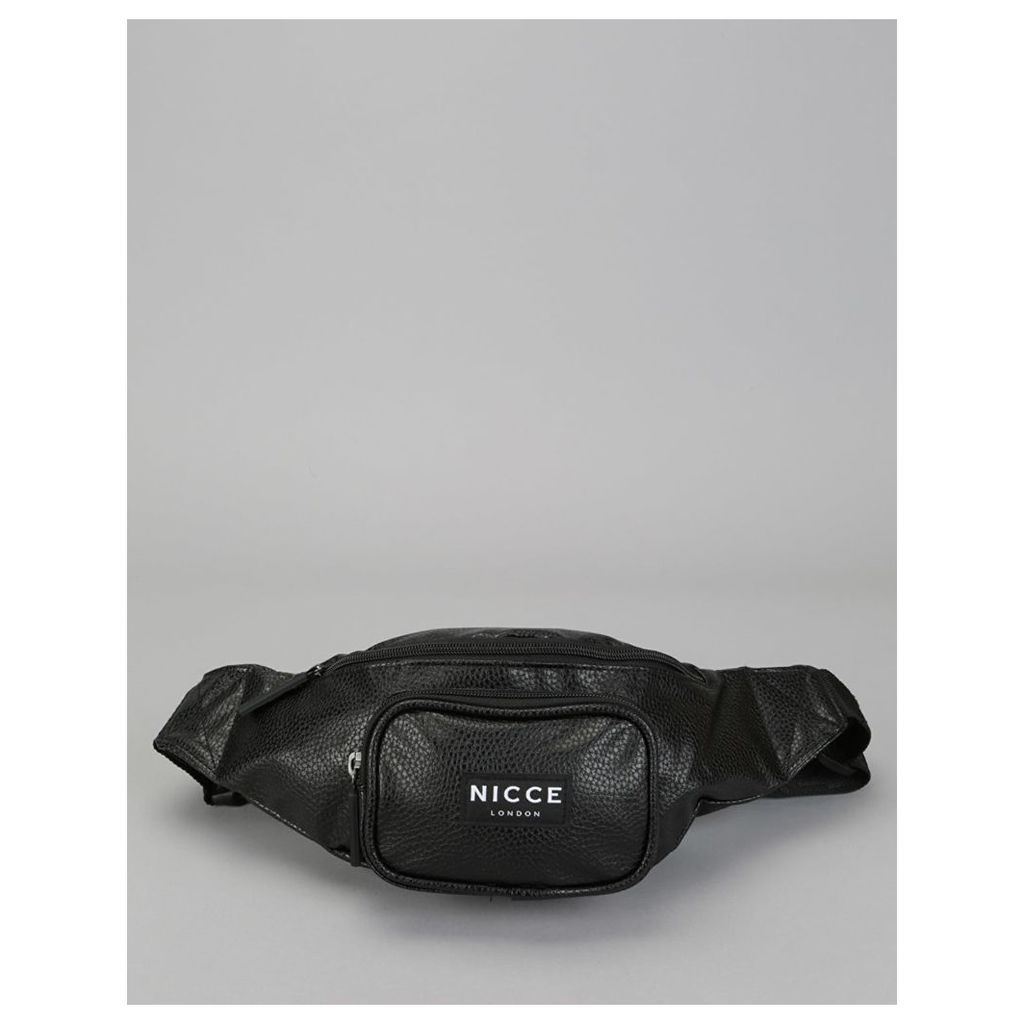 Nicce Tumbled Cross Body Bag - Black (One Size Only)
