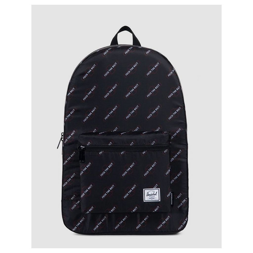 Herschel Supply Co. x Independent Packable Daypack - Black/FTR Print (One Size Only)