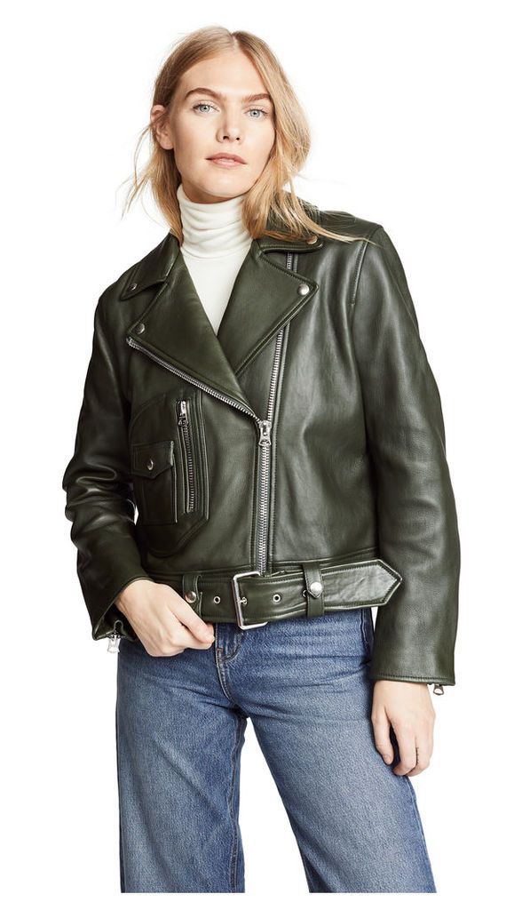 Acne Studios Classic Leather Jacket