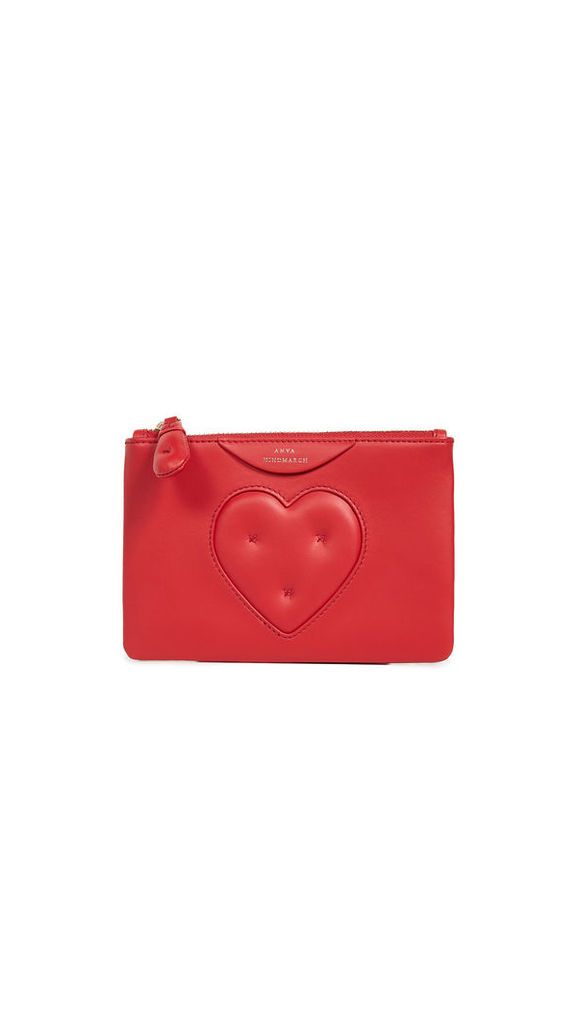 Anya Hindmarch Heart Chubby Loose Pocket Pouch