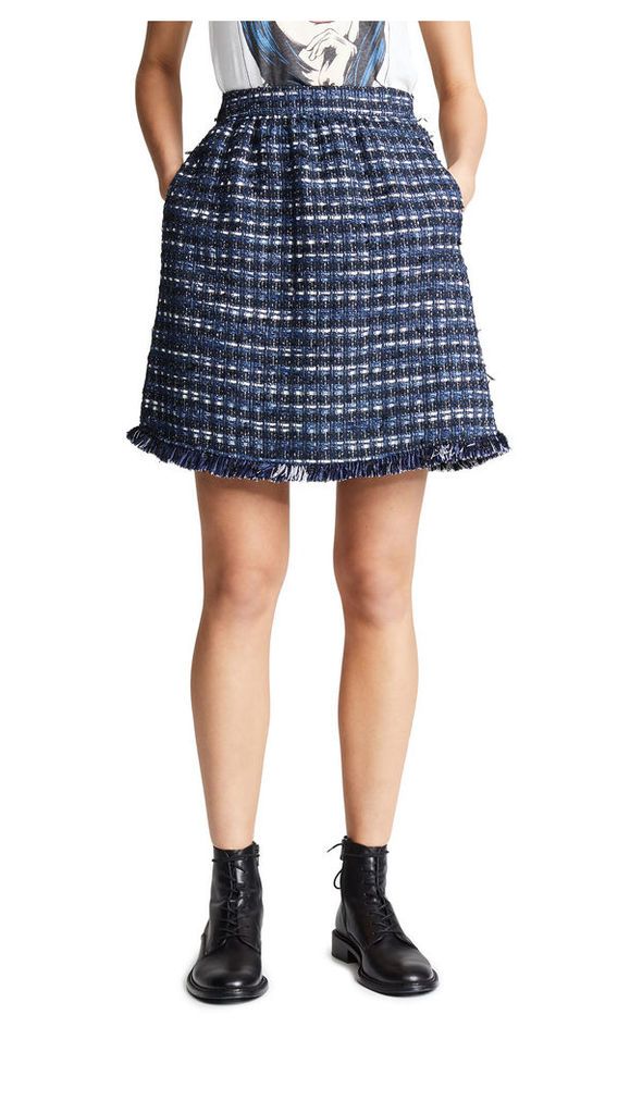Boutique Moschino Tweed Skirt