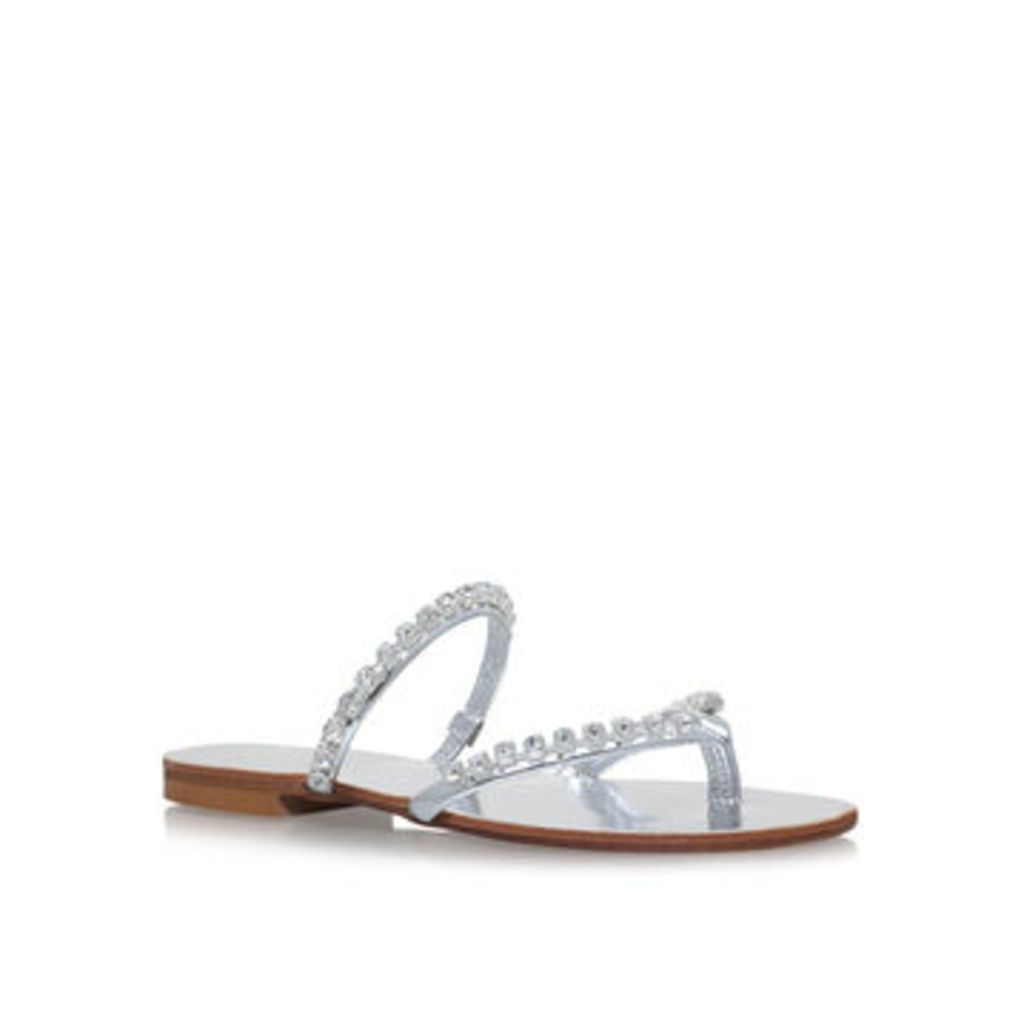 Carvela Kilburn - Silver Flat Sandals