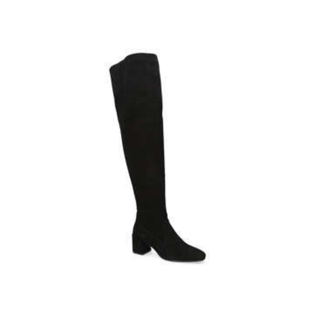 Carvela Wilson - Black Mid Heel Over The Knee Boots