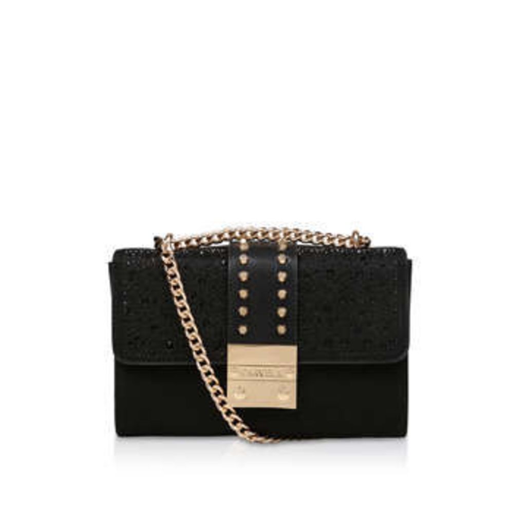 Kankan Jewel - Black Studded Shoulder Bag