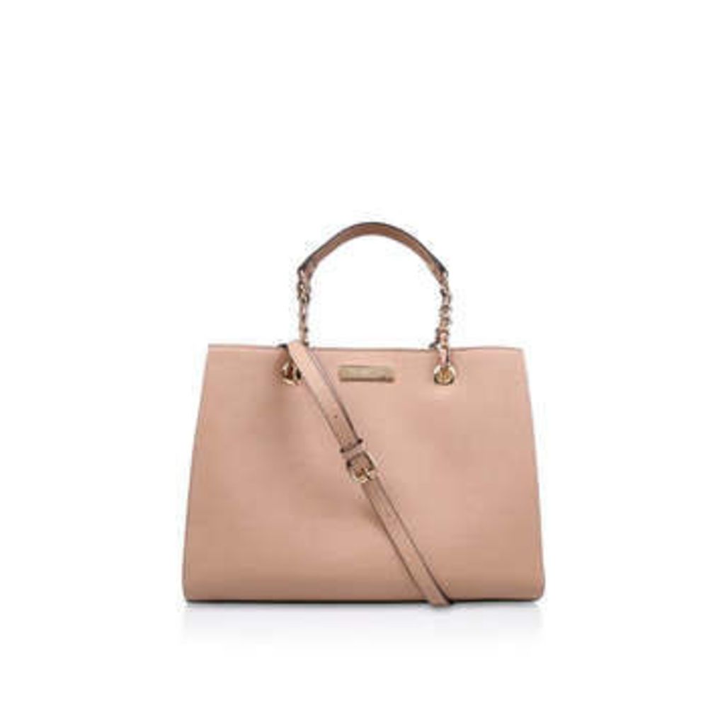 Bennie Structured Tote - Nude Tote Bag