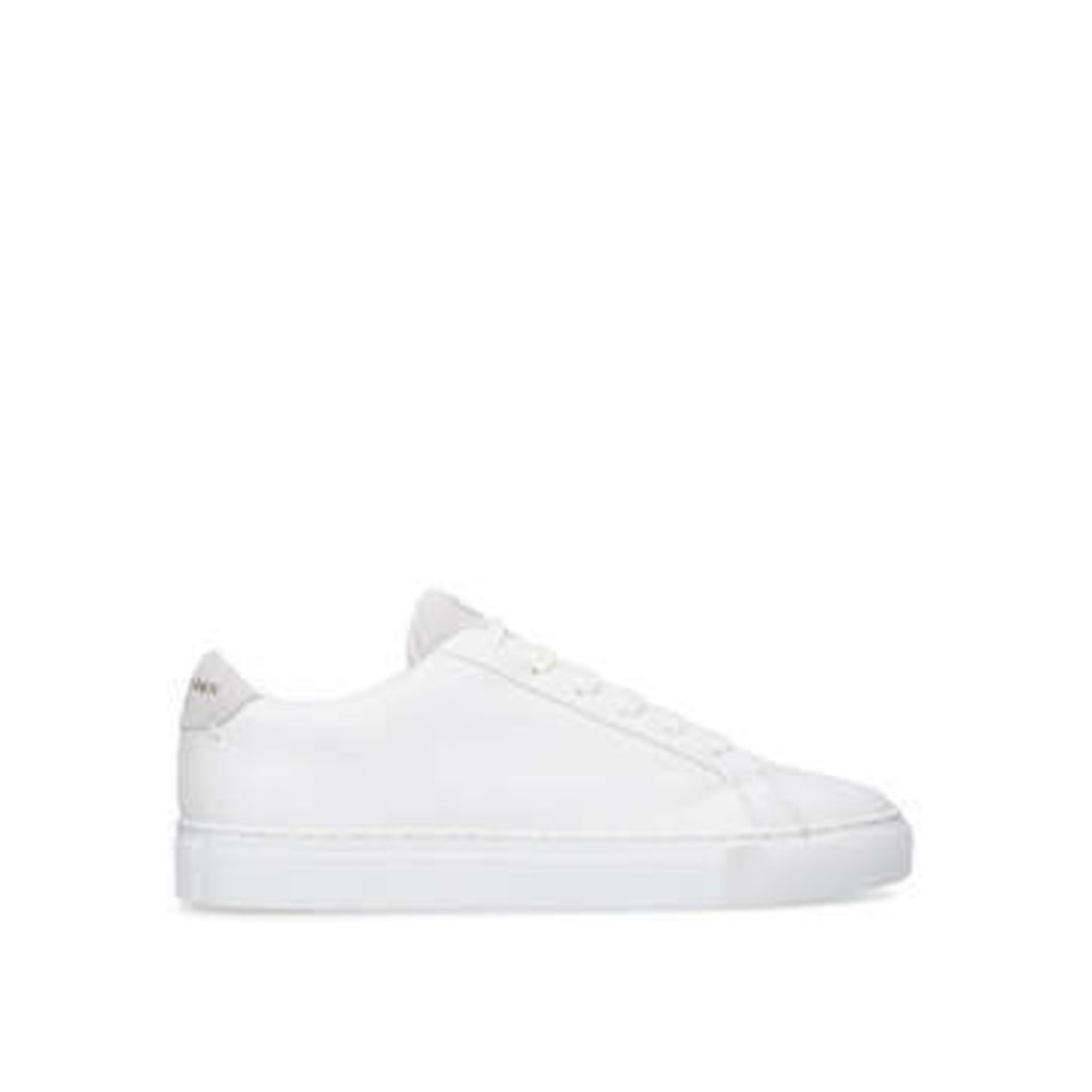 Lane - White Low Top Sneakers