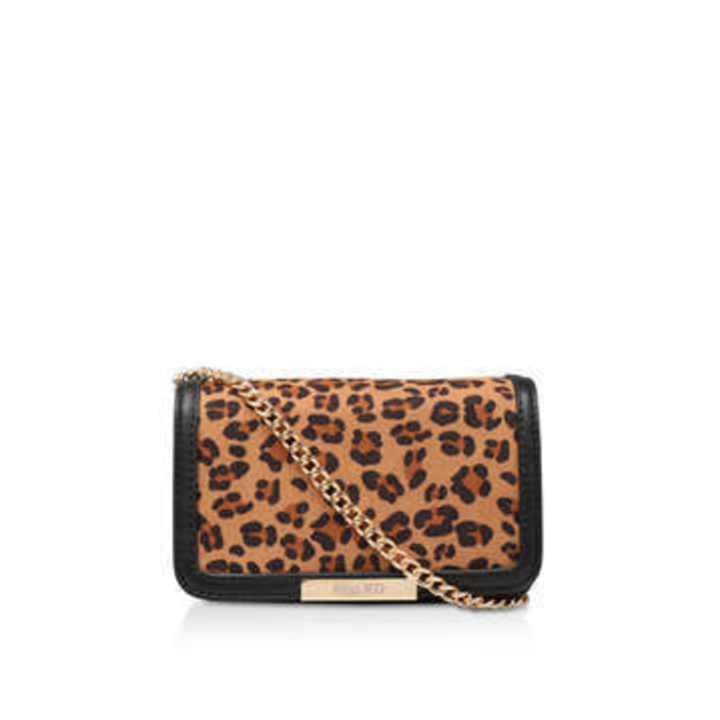 Miss Kg Honey - Leopard Print Messenger Bag