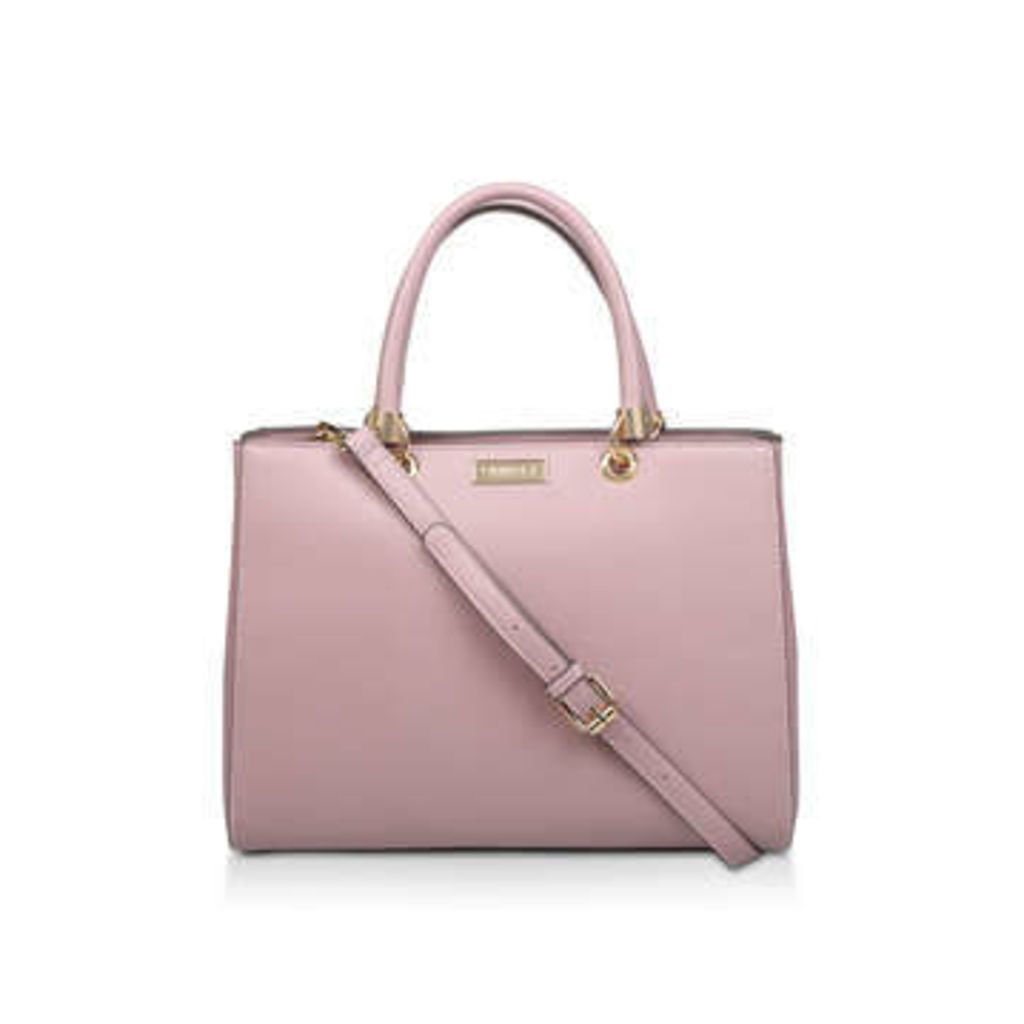 Dory Structured Tote - Pink Tote Bag